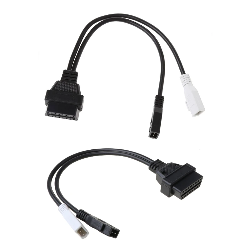 

2X2 Pin Female OBD2 Diagnostic Connector Adaptor Cable For VAG