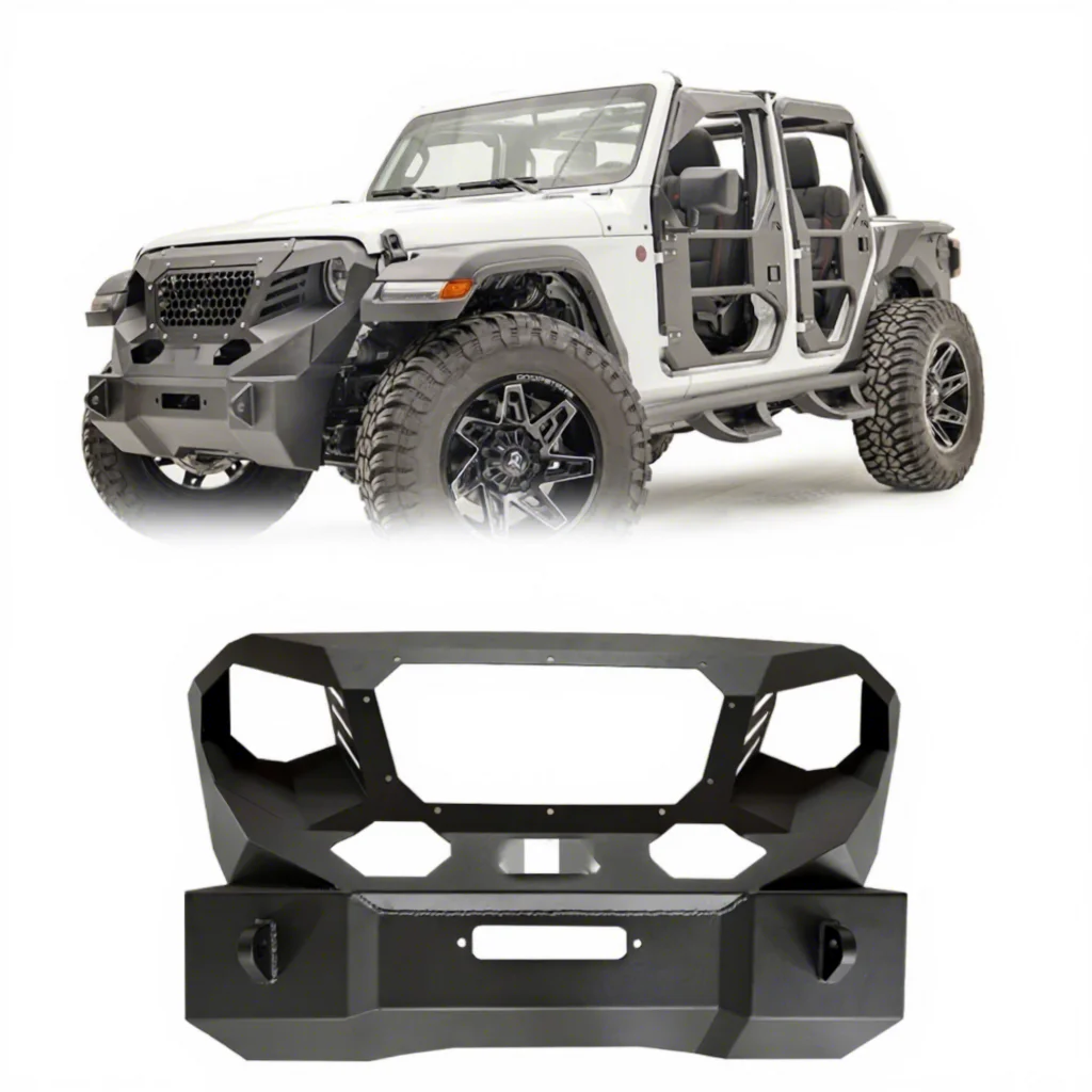 2007-2017 4x4 Auto Accessories Grille with Short Bumper for JEEP WRANGLER JK/JL/JT