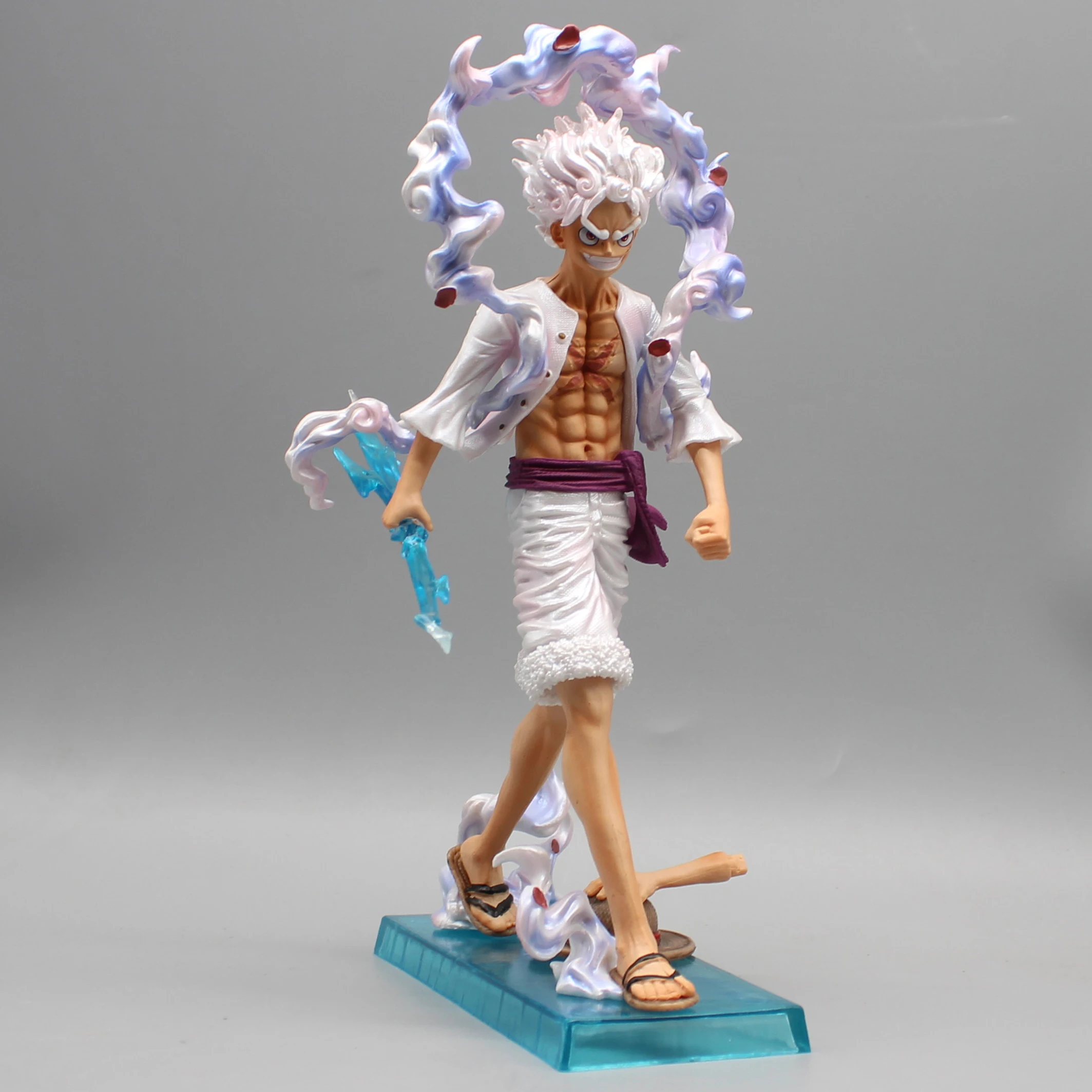 One Piece Anime Monkey Pop D Luffy Action Figure, Modelo Aniversário, Engrenagem 5, Nika, Brinquedos Ornamentos em PVC, Colecionável, 23cm