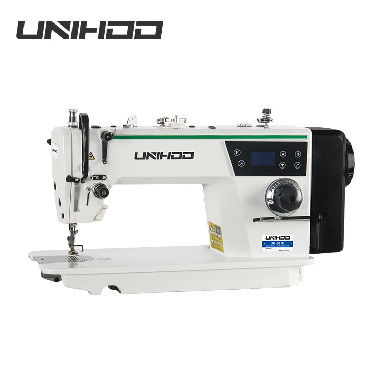 Single Needle Lockstitch  Industrial Sewing Machines Apparel Machinery with Direct Drive Motor Saving Power Servo Motor