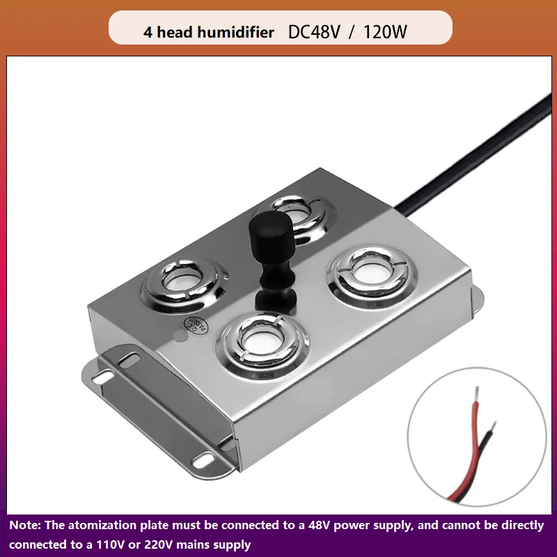 헤드 가습기 초음파 분무기, 2000 / 3000 / 4500 / 6000 ML/H 미스트 메이커 분무기, 안개 분무 보드, DC48V 4/6/8/12