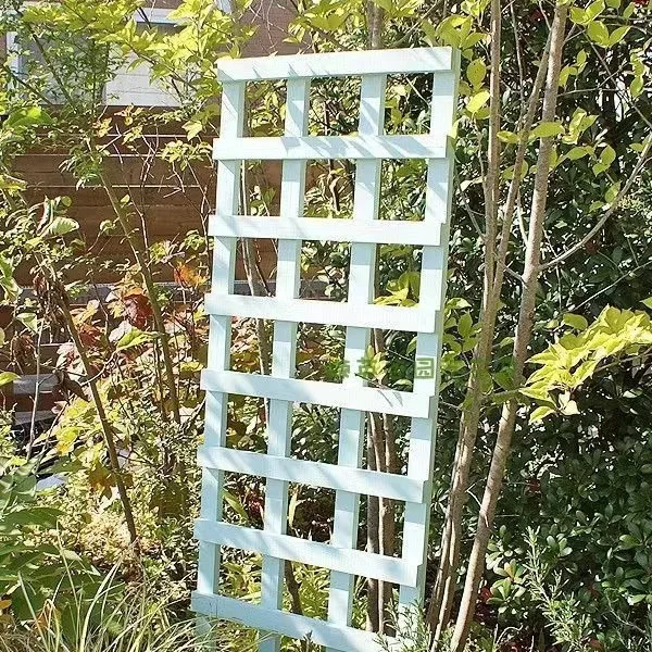

Outdoor Garden Grid Wooden Rose Windmill Jasmine Climbing Frame Climbing Vine Wall Bracket Japanese Garden Grocery