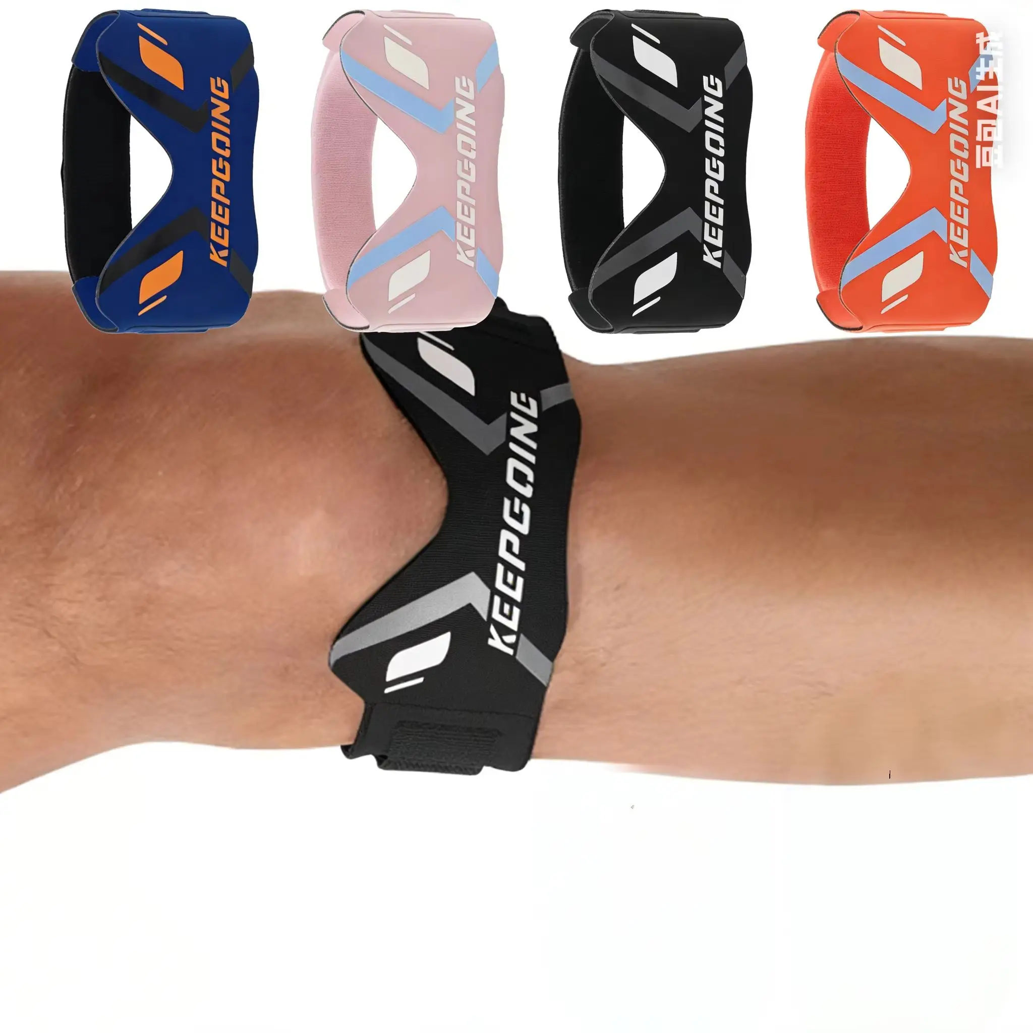 Adjustable Patella Knee Brace Support, Sports Protector Strap for Running Basketball Hiking Gym Workout NEW view 2