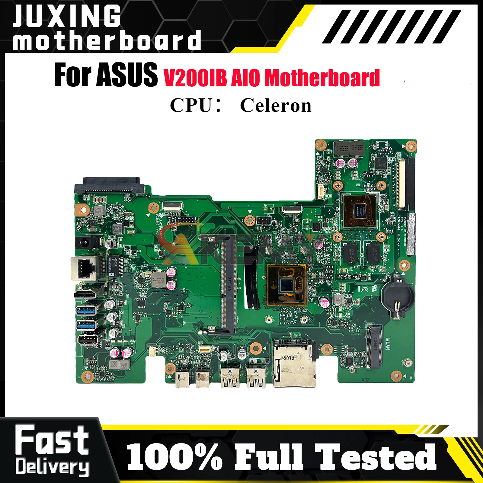 

V200IB Motherboard For ASUS Vivo AiO V200I V200IB Mainboard With Celeron CPU 100% tests OK fast shipping High quality
