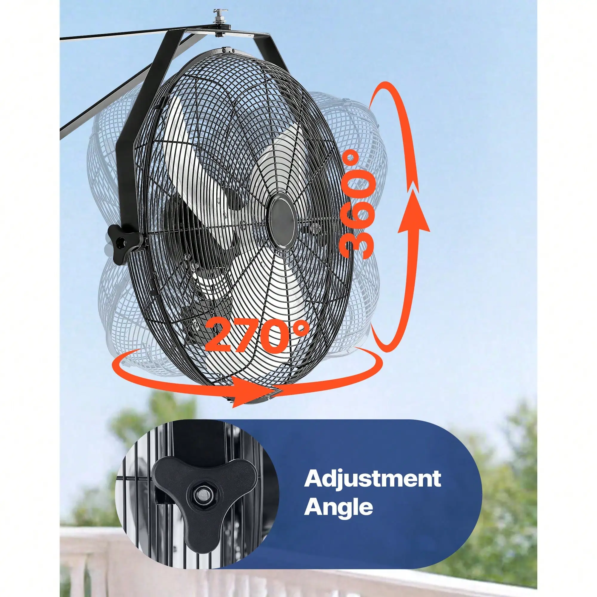 Thumbnail 3 - #24 Latest Wall Mount Fans Offers