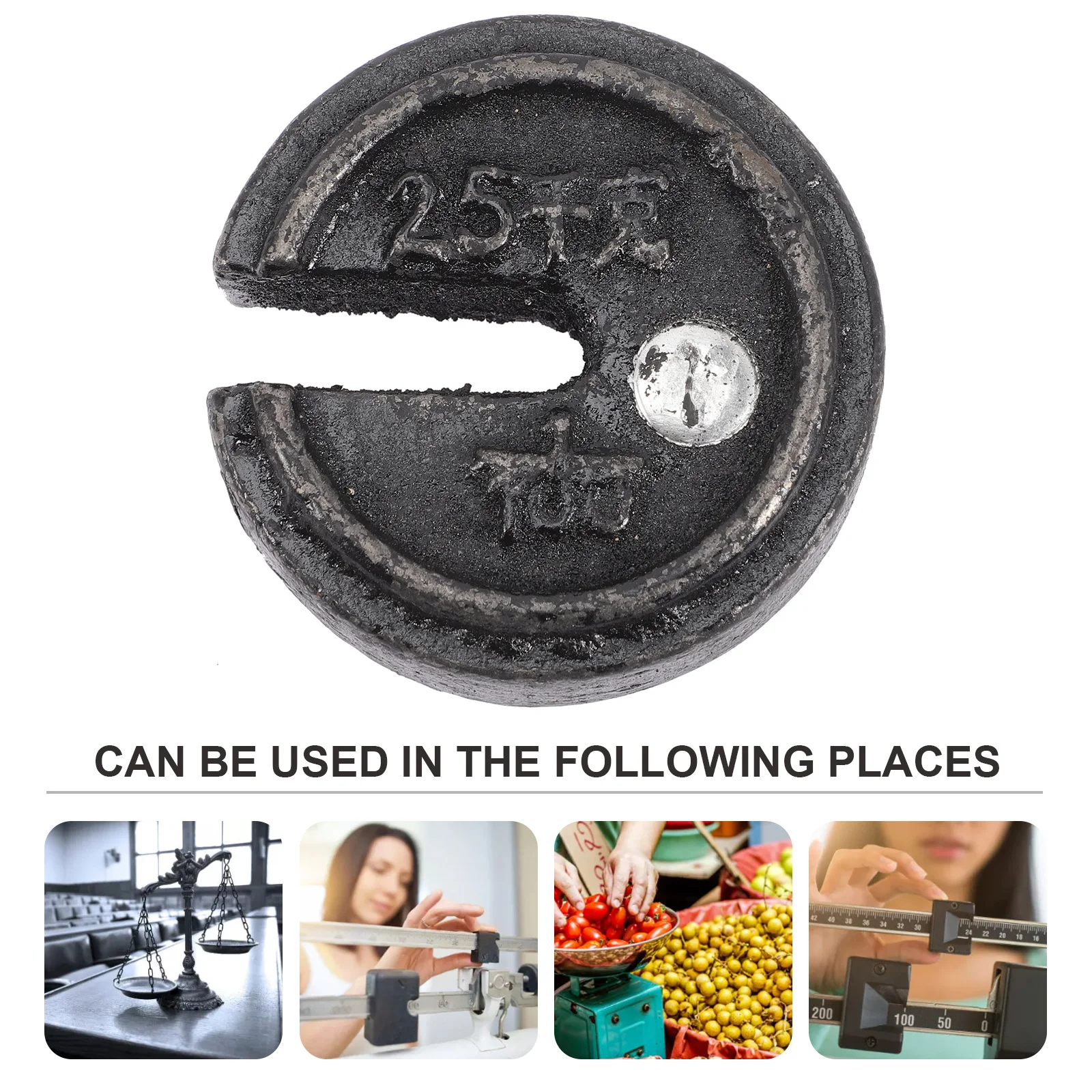 

Cast Iron Weight Retro Iron Medicine Replacement Small Calibration Weight For Chinese Traditional Scale Multi-Use Scale