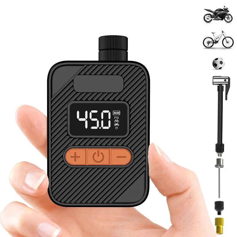 

Portable Bike Pump High Pressure 150PSI Electric Super Mini Air Pump For Bicycle