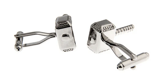Superheroes Design Thor Cufflinks For Men Quality Copper Material 2 Colors Option Cuff Links Wholesale&retail