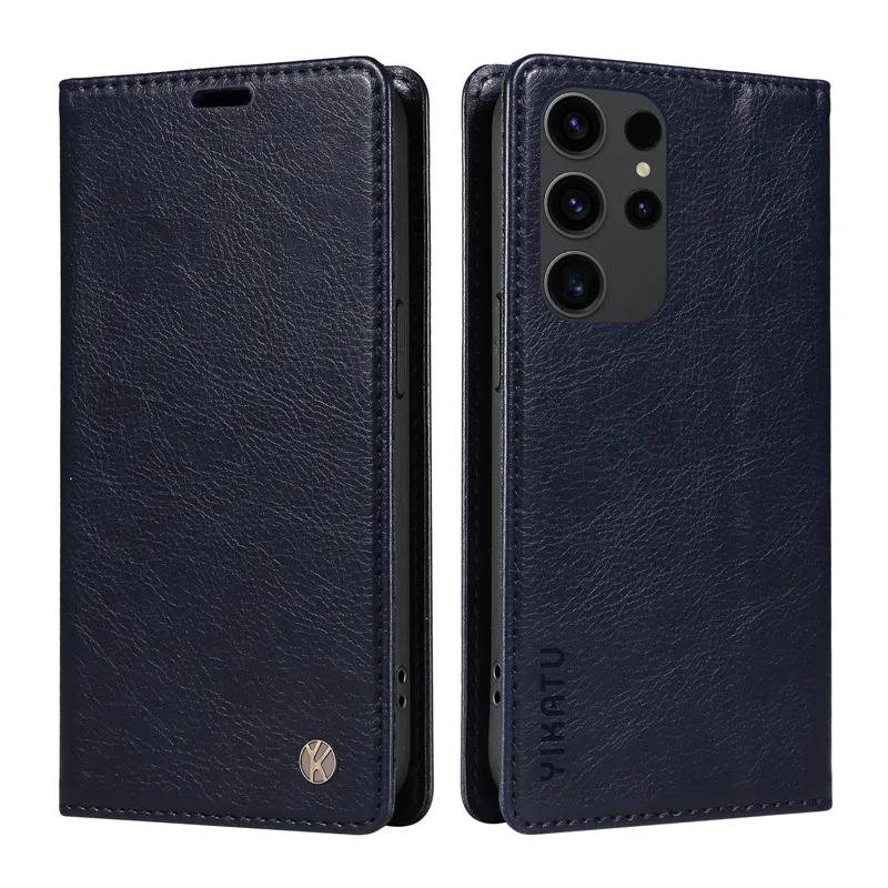 Wallet Flip Leather Phone Case for Samsung Galaxy S24 Plus S23 S22 S21 FE Note 20 Ultra A24 A33 A73 A34 A54 A14 A05 Holder Cover