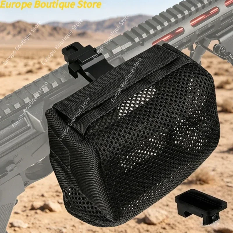 

Tactical Quick Release Shell Catcher Cartridge Mesh Detachable Heat Resistant Catcher MeshShell Recycling Bullet Holders