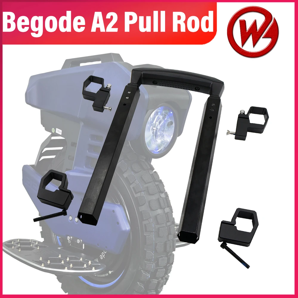 Original Begode A2 Latest upgrad Pull Rod Electric Unicycle Accessories Handle Begode A2 Tie Rod Assembly EUC Parts