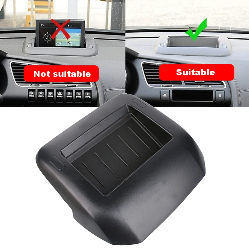 For Peugeot 3008 5008 Dashboard Sundries Box Center Console Storage Box Navigation Frame Middle Cover OEM 8231YQ 8231VR