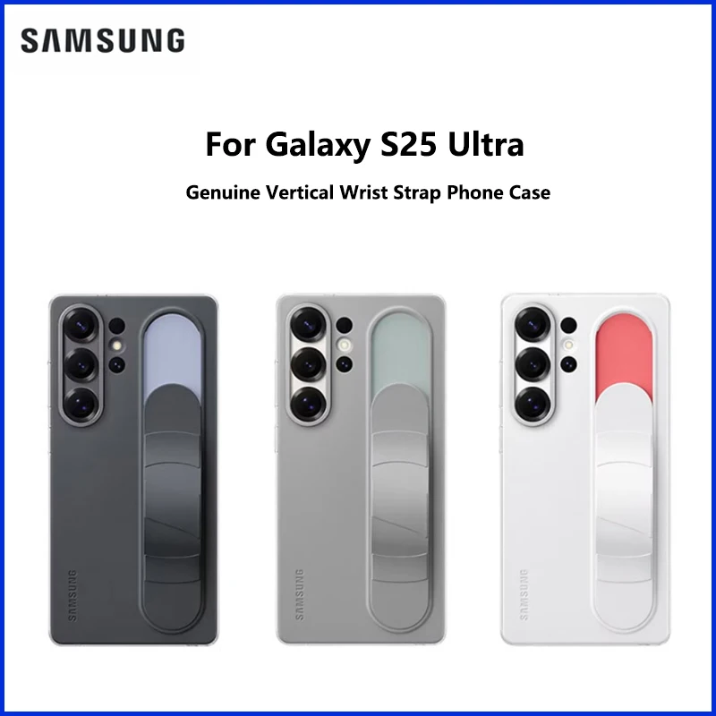 Original Official Samsung S25 Ultra Vertical Wrist Strap Cas