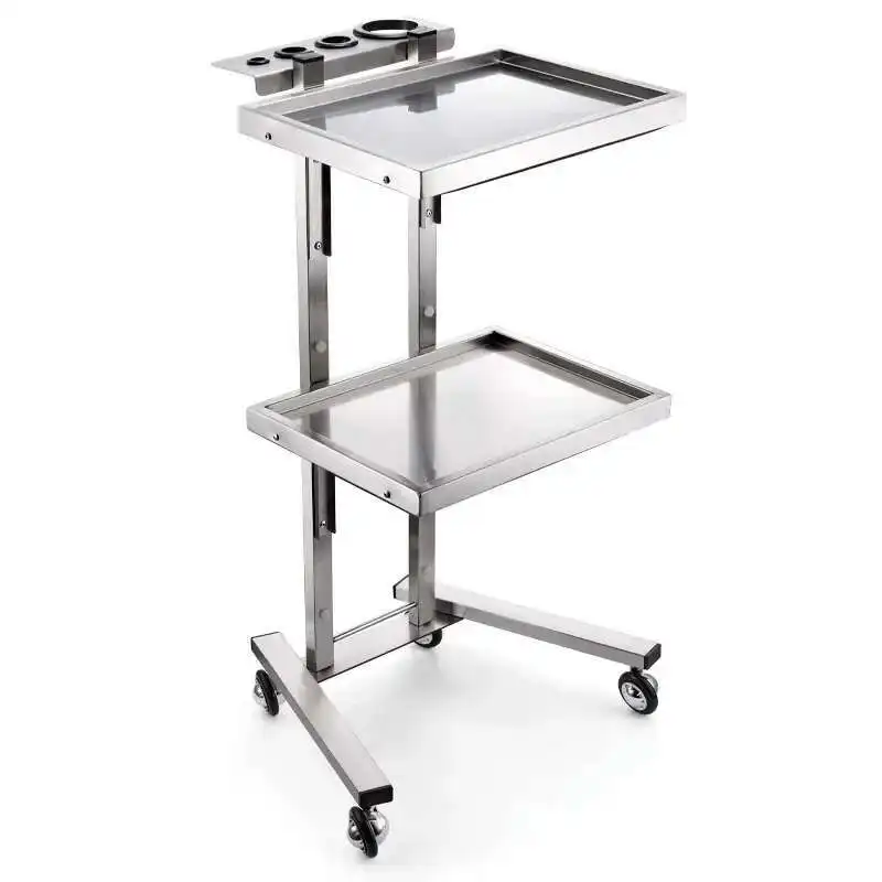 

Hairdressing Small Cart Beauty Salon Fold Salon Trolley Special Carrito Furniture Stainless Steel Cosmetology Salon Trolley