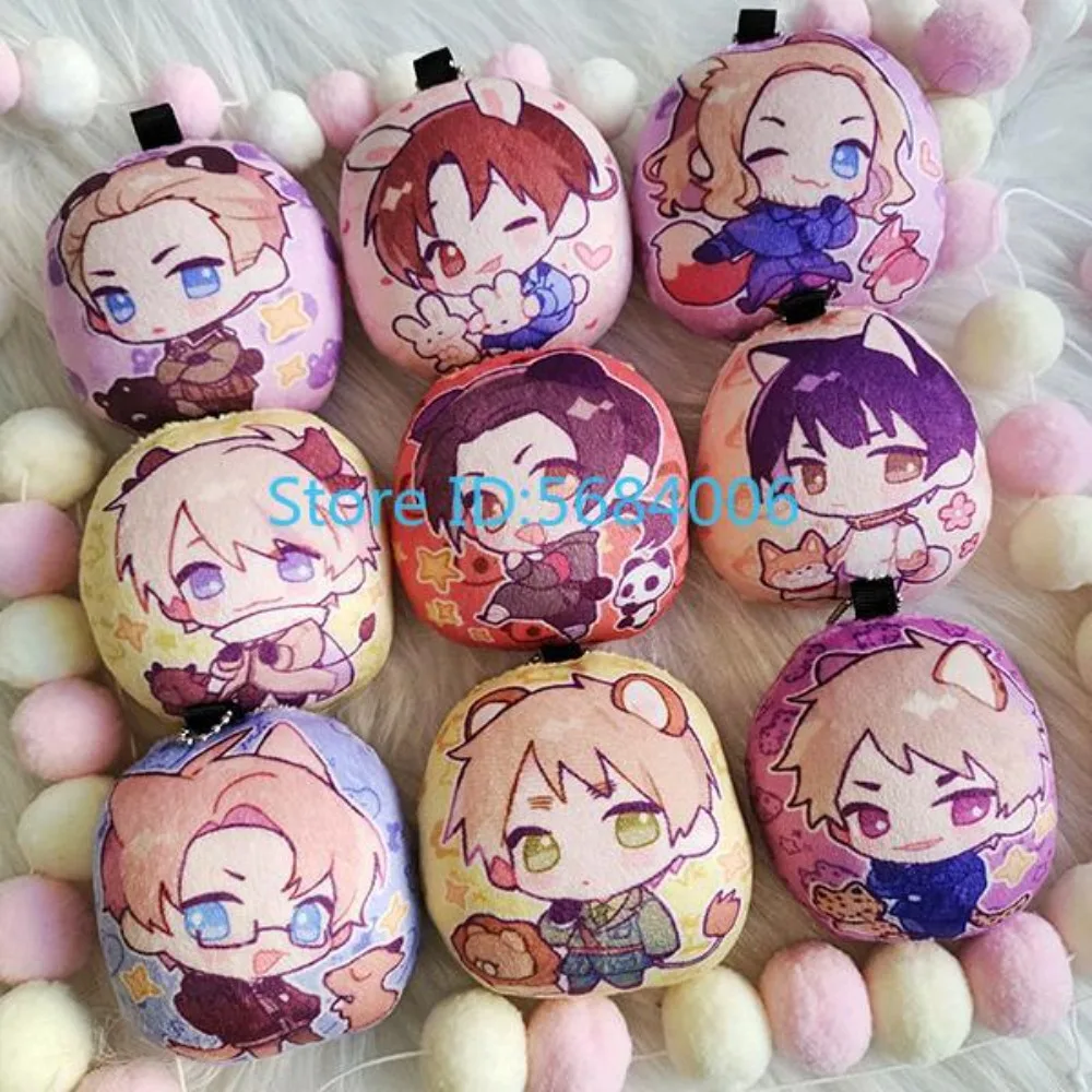 

8 см мультяшная мини-плюшевая кукла Hetalia Axis Powers Feliciano Vargas Иван Брагинский милая мягкая игрушка для фанатов аниме