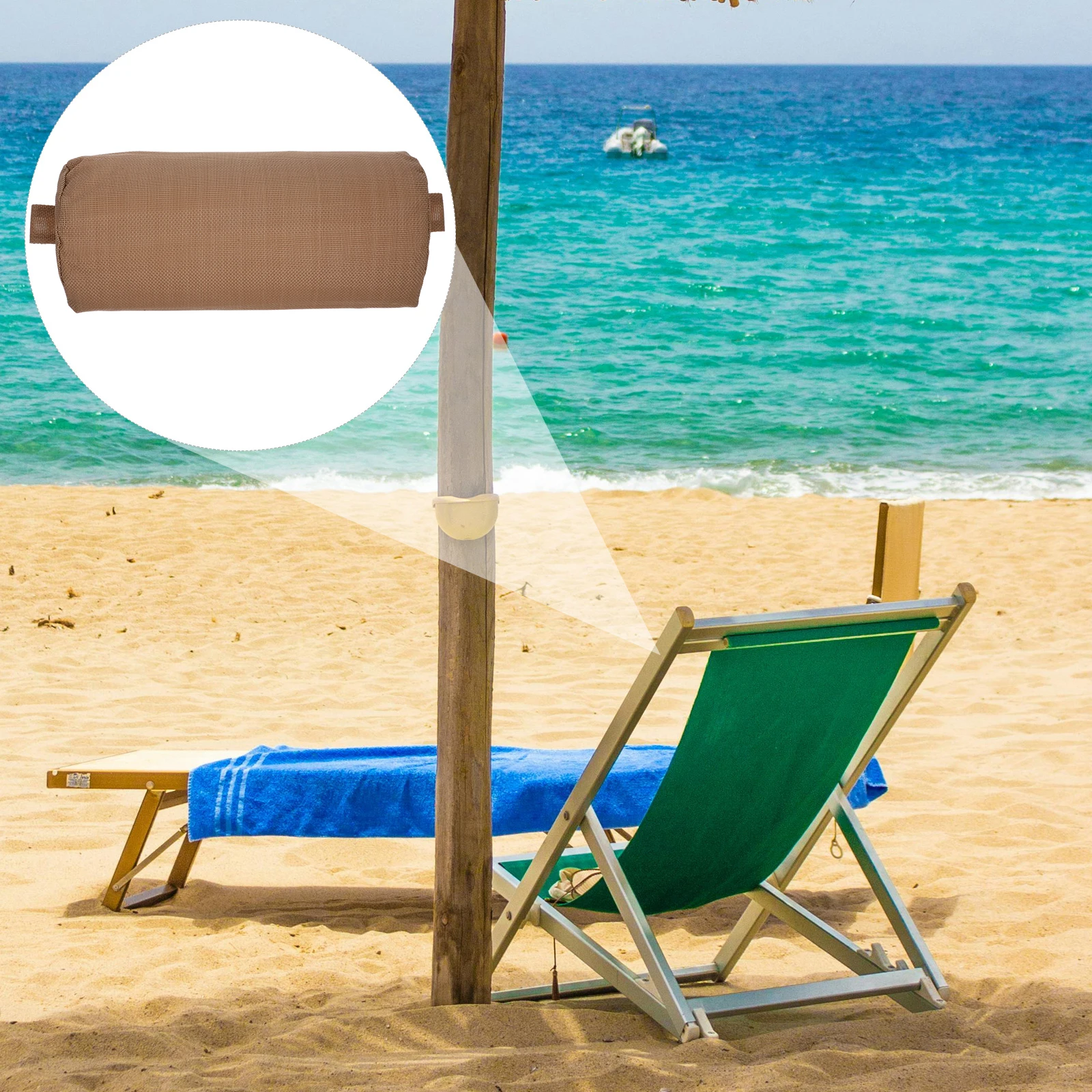 

Universal Beach Headrest Replacement Ergonomic Lounge Chair Office Deck Recliner Head Cushion Comfortable Pillow For