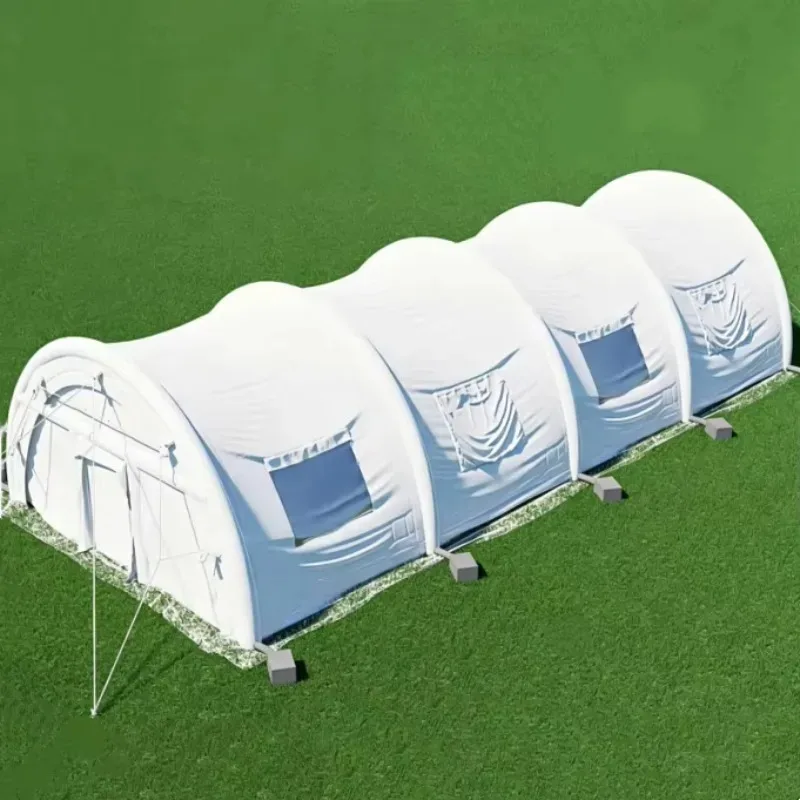 Airo Factory Custom PVC Trapualin Waterproof Inflatable Swimming Pool & Four-Season Tube Type Tent for Restaurant Outdoor Use