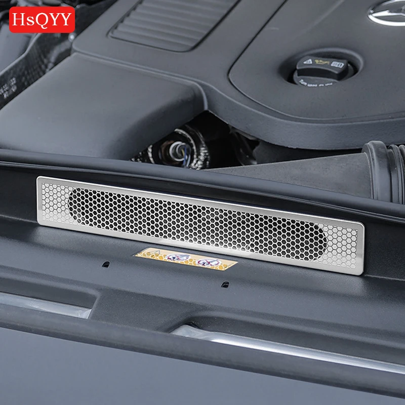 For Mercedes Benz C E GLC Class W206 W214 X254 Engine Protective Cover Intake Exhaust Dust Cover Car Acccessories Modification