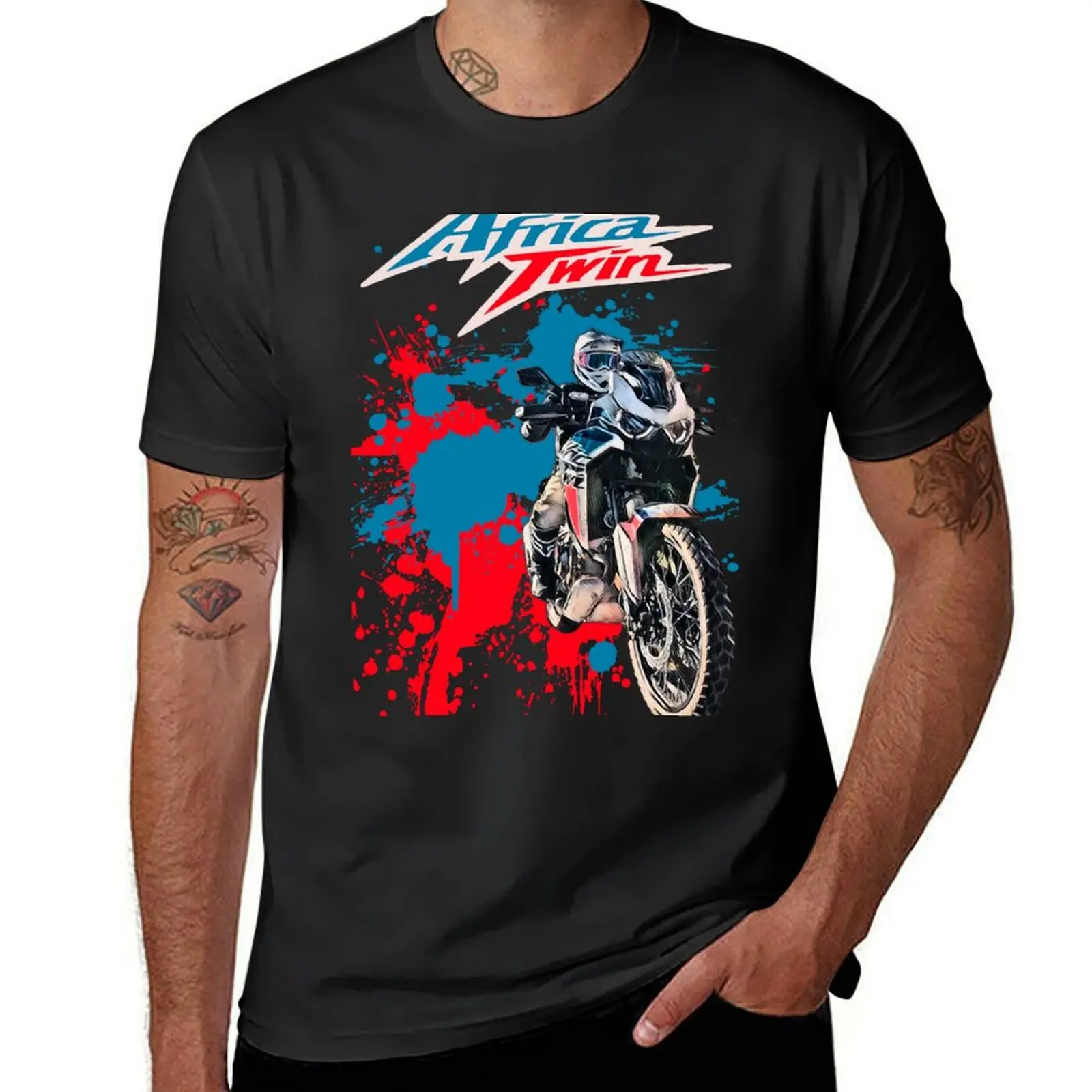 Africa Twin 1100 T-Shirt quick-drying new edition blacks cute clothes designer t shirt men