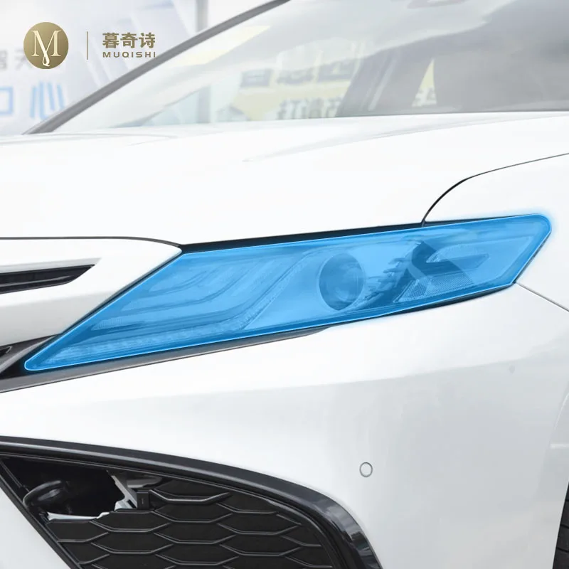 

Прозрачная защитная пленка для автомобиля Toyota Camry 2018-2023 PPF, Налобные фонари с защитой от царапин