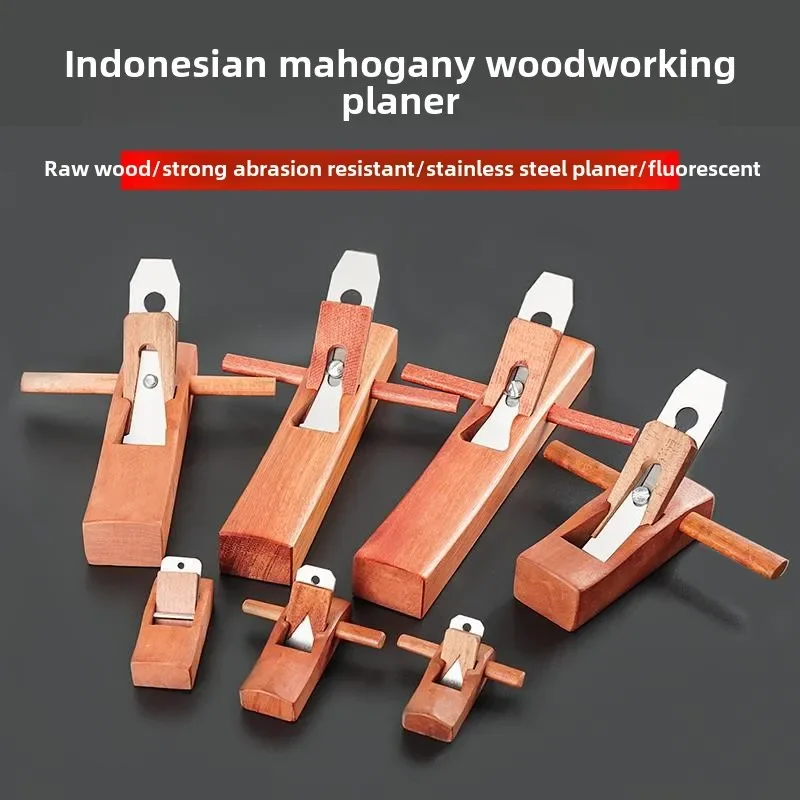 

Heavy Duty Wood Planer for Precise Woodworking with Large Blade and Convenient Handle