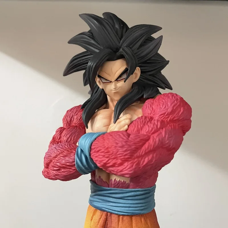 Vf Super Four Goku двуглавая скульптура может заменить Dragon Ball аниме периферийные устройства Gk ручная модель орнамент подарок другу статуя