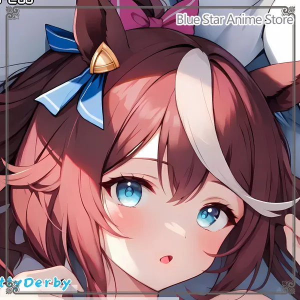 Cosplay de Anime y Juego Umamusume: Pretty Derby Tokai Teio y dibujos animados Dakimakura, ropa de cama, regalo, funda de almohada