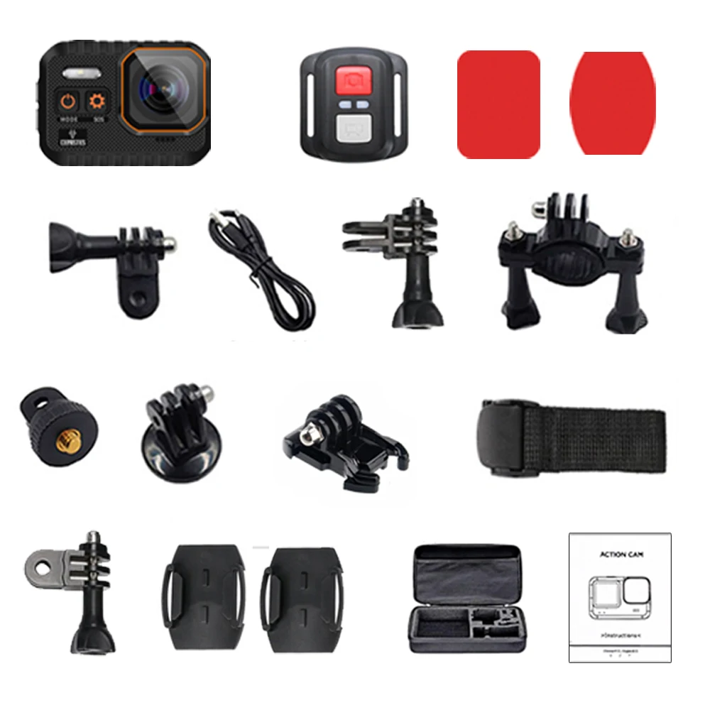 CERASTES Action Camera 4K60FPS with WiFi Remote 2.0\