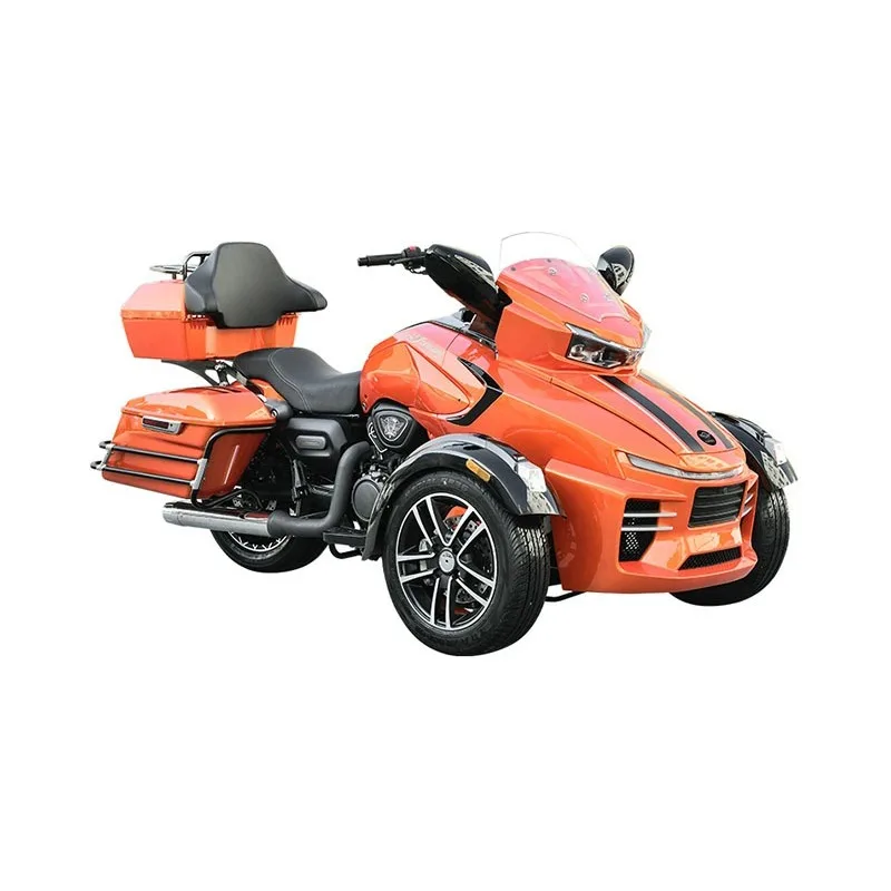 Three-wheeled motorcycle large displacement cruise long-distance motorcycle