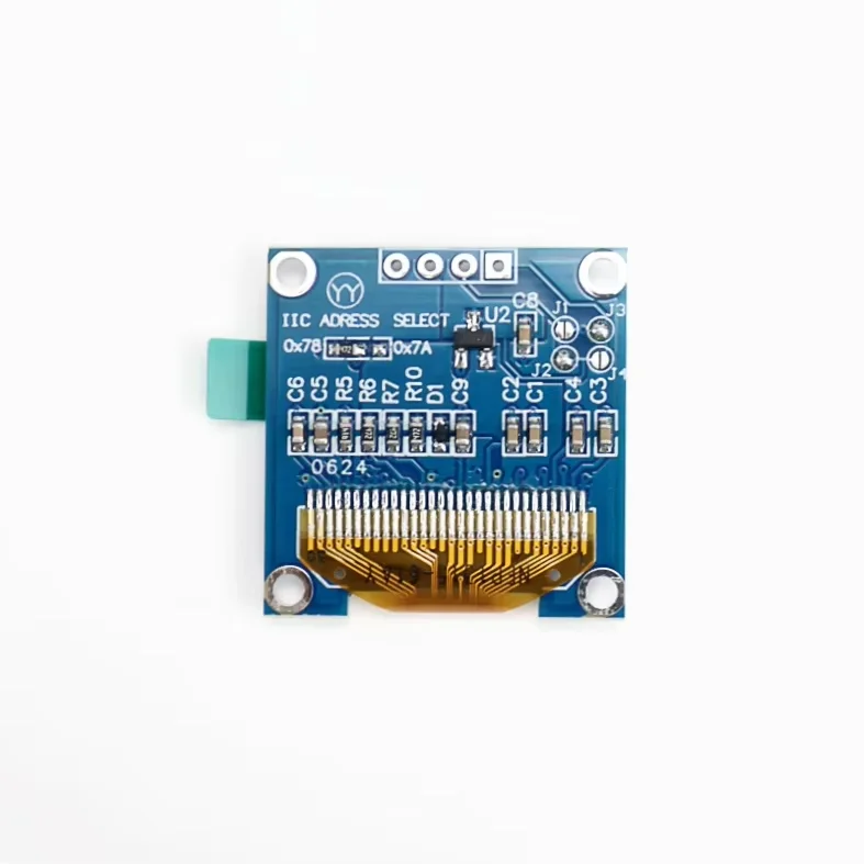 0.96" Inch OLED Display Screen Module I2C IIC 128x64 SS - D - 1306 3.3V-5V Blue/blue Yellow/White for Arduino ESP32 ESP8266