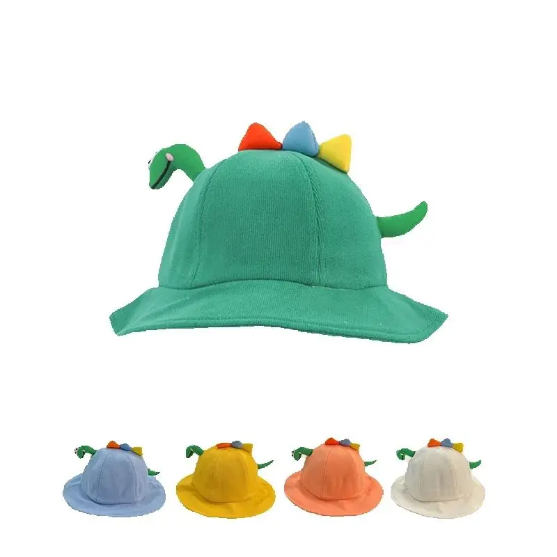 

5 Colors Spring Autumn Kids Cartoon Bucket Hat Sun Protection Baby Hats Boys Girls Headwear Caps Children Outdoor Sunshade 1-4Y