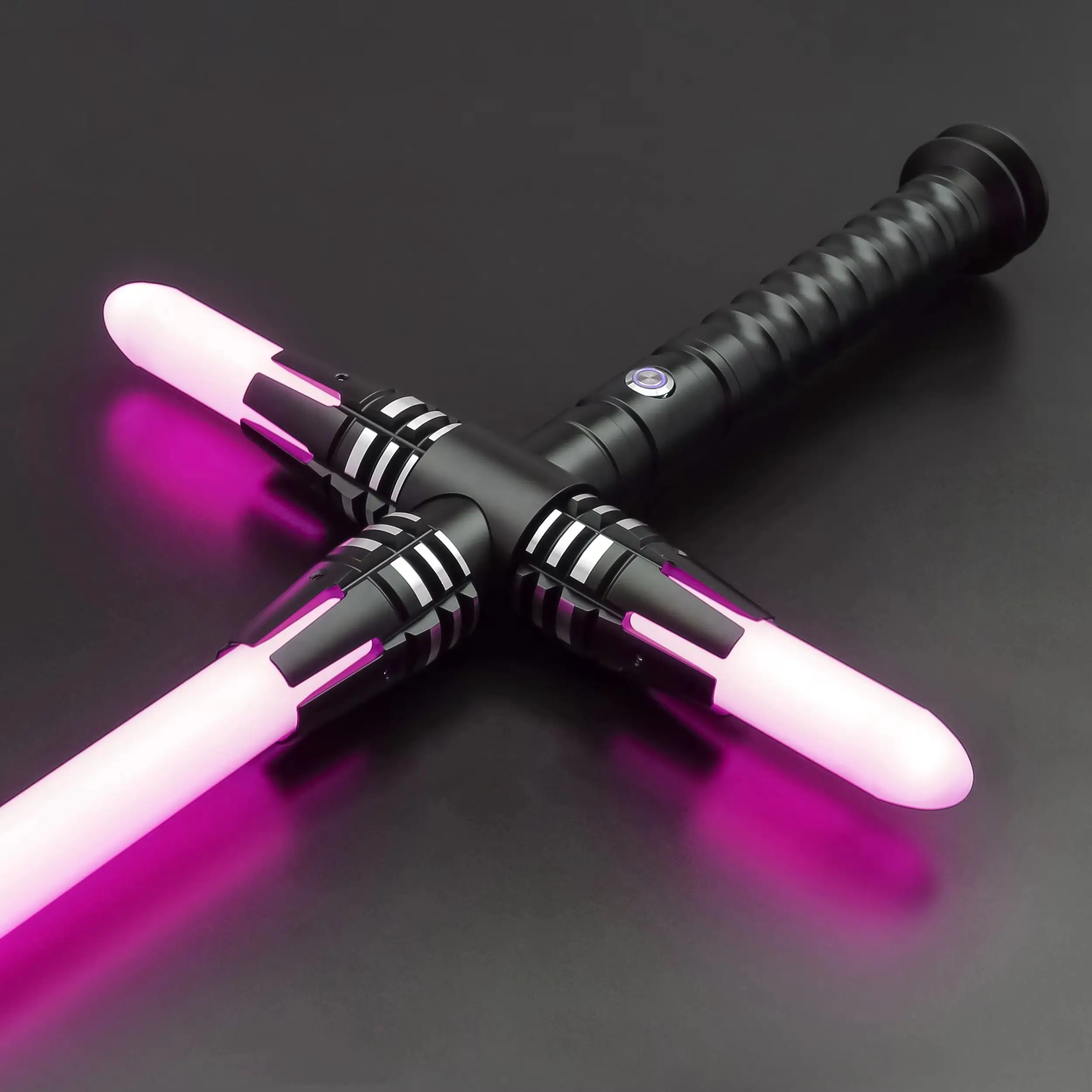 TXQSABER Smooth Swing Heavy Dueling Lightsaber 12 Color Changing 16 sets Sounds Metal Hilt Cross Laser Sword Cosplay Kids Toys - Image 5