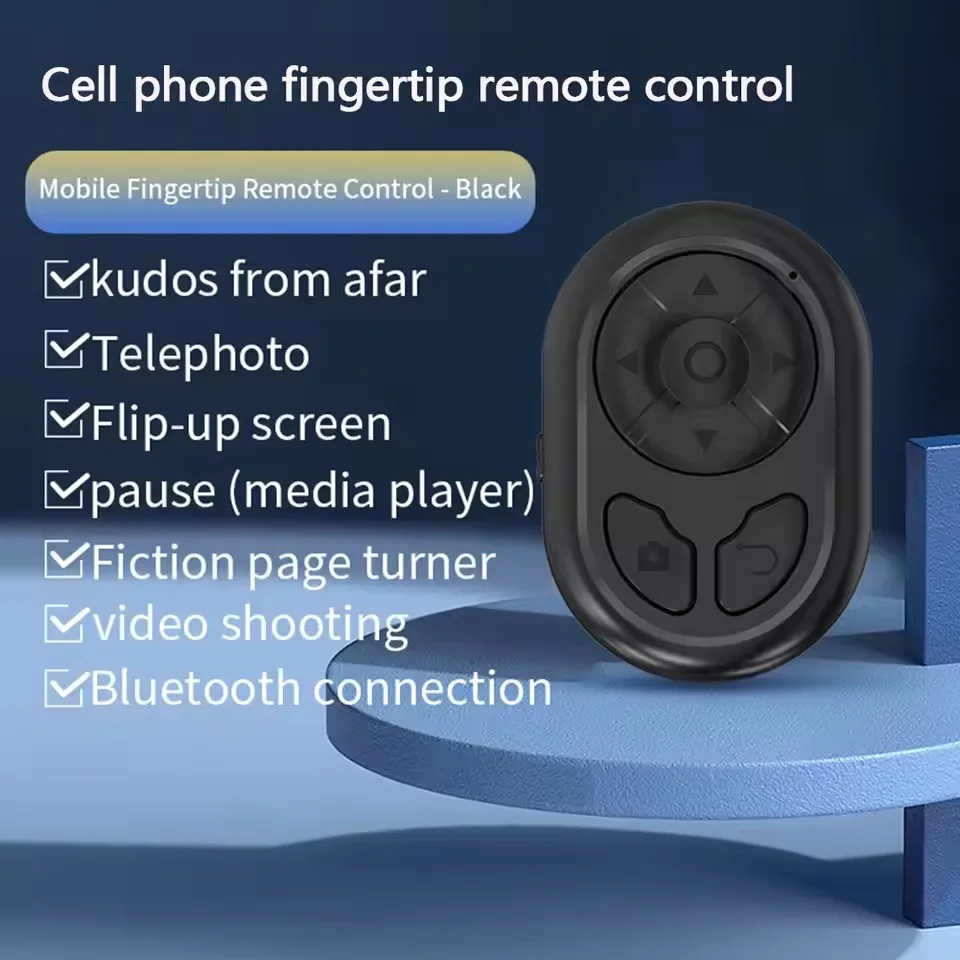 ZLRLMHY وحدة تحكم كاميرا فيديو عن بعد بلوتوث لهاتف آيفون وشاومي وسامسونج وأندرويد للهاتف المحمول لصفحة فيلم Tiktok