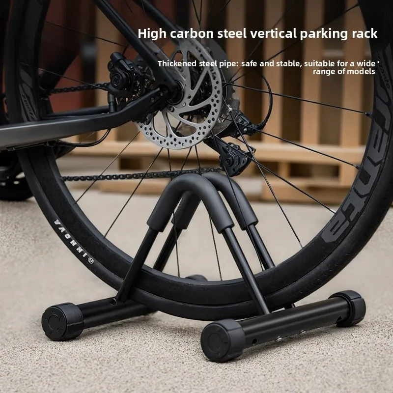 

Bicycle vertical parking bracket Highway mountain bike bold placement rack Bicycle indoor storage display
