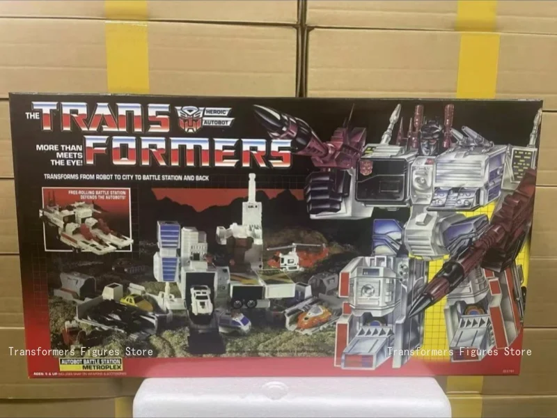 In Stock Transformers G1 Series Replica Ko Metroplex Movie Figure Model Anime Action Deformation Robot Toy Popular Perfect Gifts