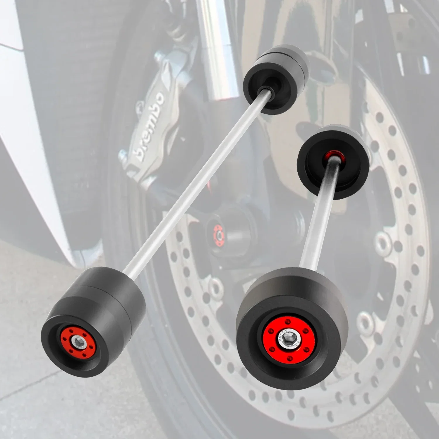 

For Ducati Supersport939 Supersport 939 2017 2018 Motorcycle Front & Rear Wheel Fork Axle Sliders Crash Protectors