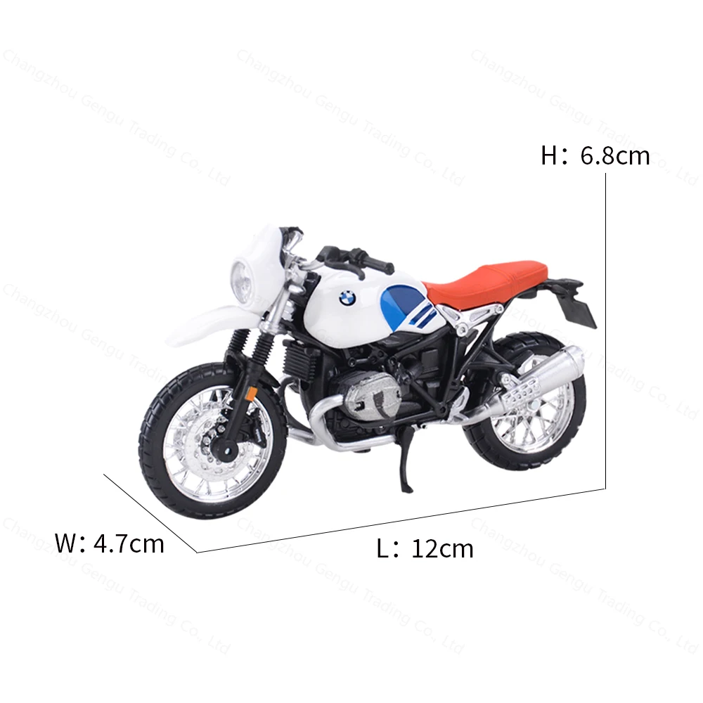 Bburago 1:18 BMW R nineT Städtischen GS Statische Druckguss Fahrzeuge Sammeln Motorrad Modell Spielzeug