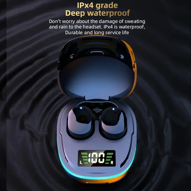 Original G9S Wireless Bluetooth Headphones Tws Waterproof Earbuds Earphones Digital Display Heaset Large Capacity Charging Case image 2