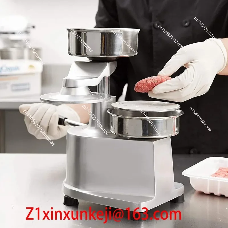 Commercial Manual Press Beef Patty Stainless Steel Hamburger Patty Forming Machine