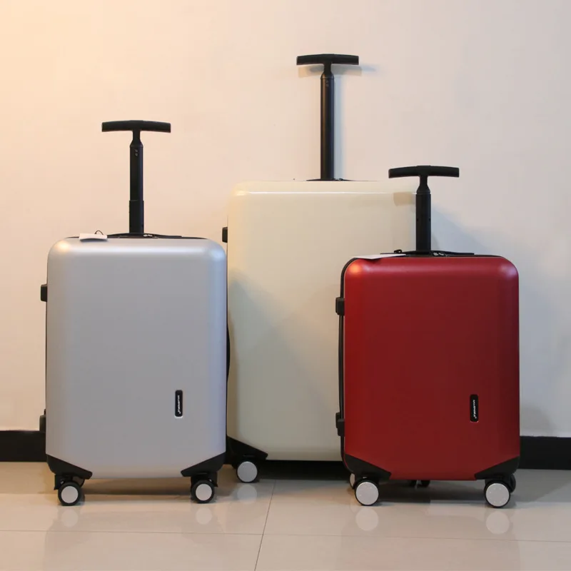 Travel suitcase on wheels women trolley luggage case Large capacity business rolling luggage password lightweight luggage