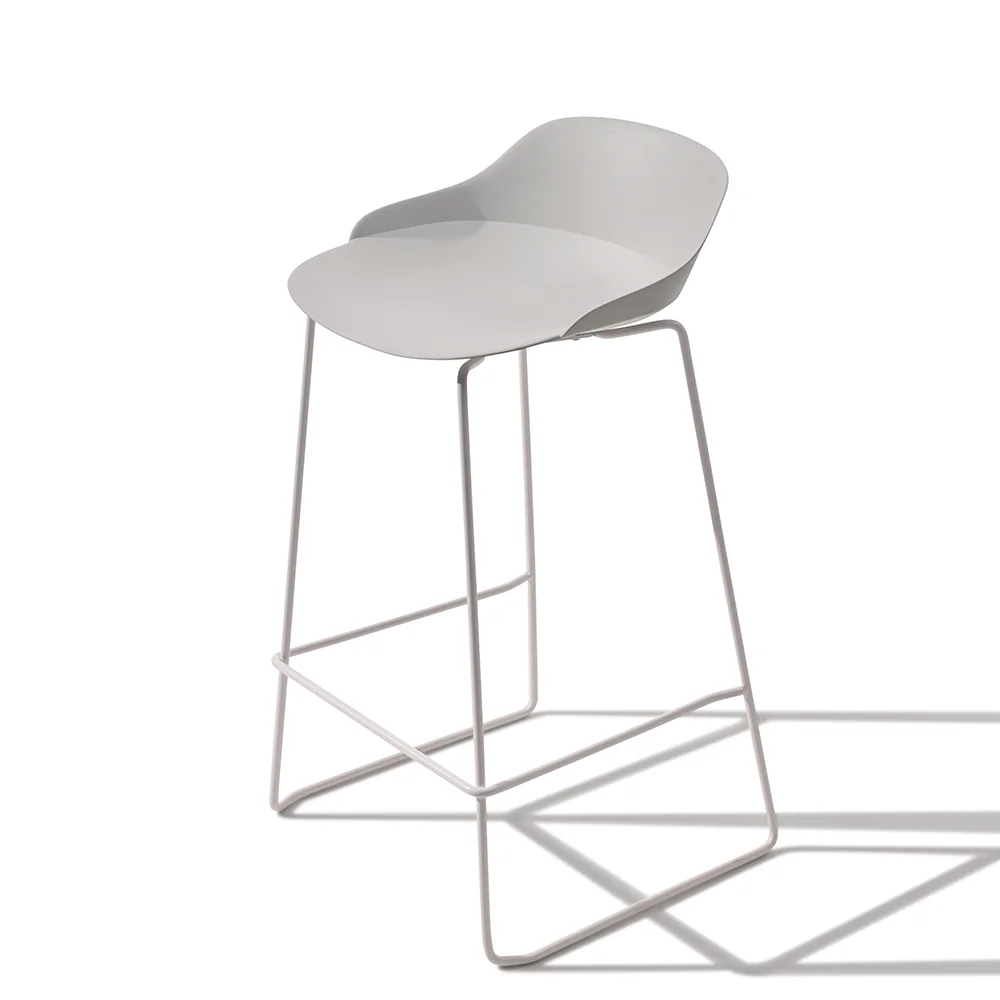 xx-Strong Modern High Bar Stool Counter  Chair With Metal Legs Price