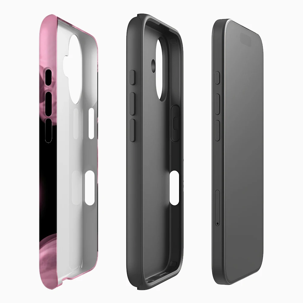 حافظة لهاتف آيفون 17 من Pink Cherry Dream لهاتف آيفون 17 16 15 14 13 12 11 Pro Max Plus غطاء خلفي مزدوج الطبقة #2