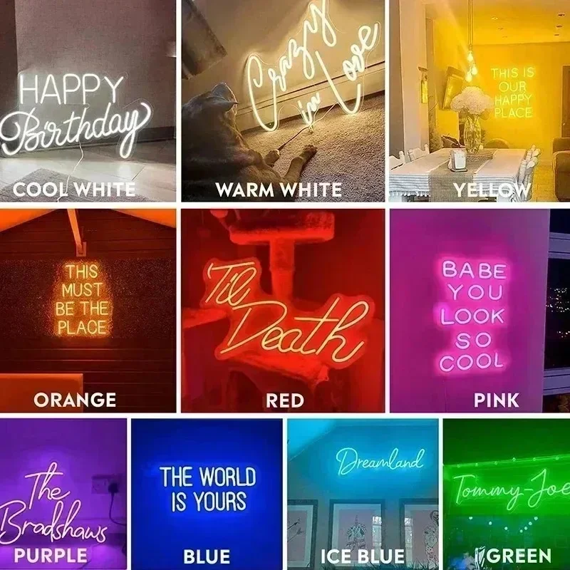 Imagem -05 - Wok-personalizado Neon Sign Hot Pot Led Art Light Fried Vegetable Bar Ktv Decoração de Parede uv Party Lights