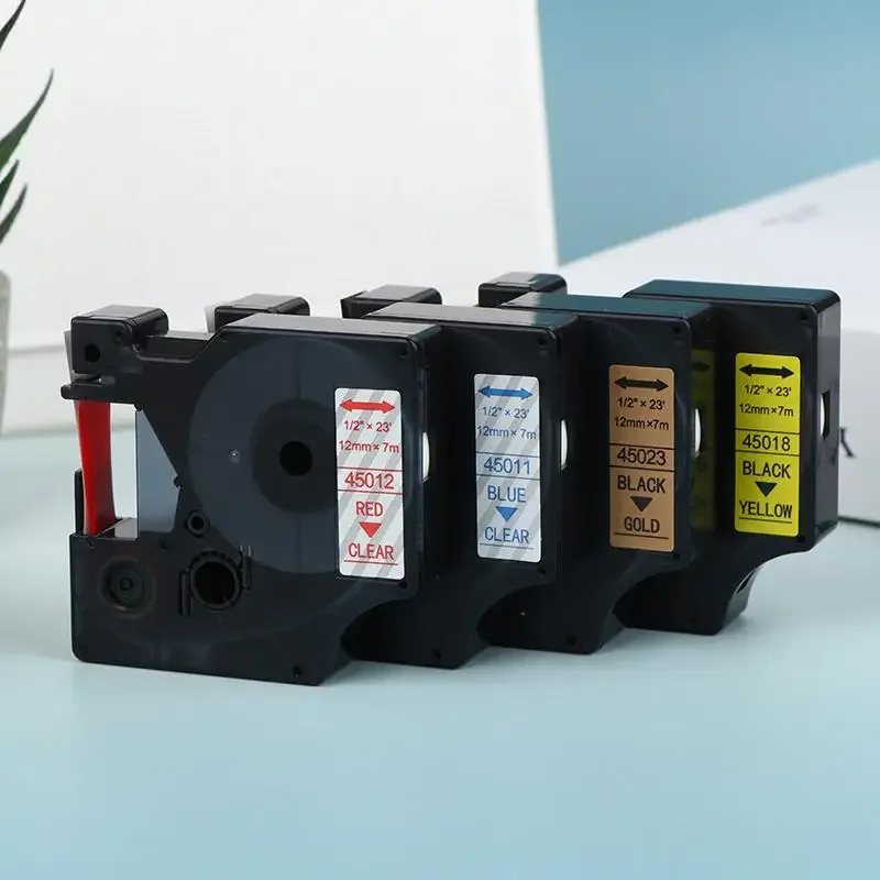 

Multicol Label Tapes Printer Labels Self-Adhesive Labels Waterproof And Scratch-Resistant D1 6/9/12/19/24mm