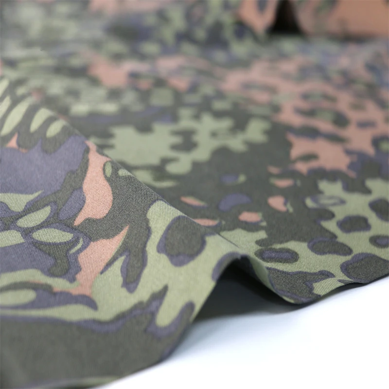 Imagem -02 - Tecido de Camuflagem de Algodão para Costura Folha de Carvalho 500d Nylon Canopy Fabric Tecidos Impermeáveis Tactical Gear Artigo de Couture