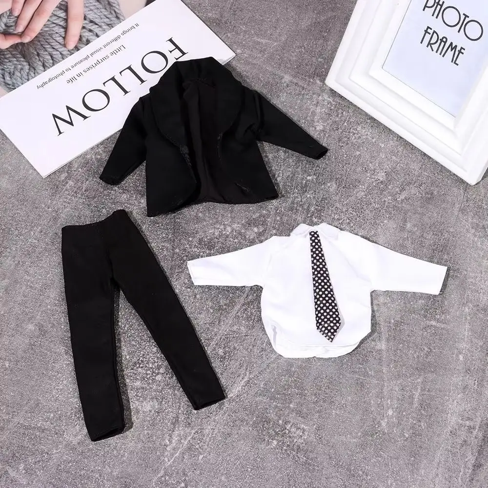 Täglich Tragen Mann Puppe Anzug Kleidung Top Mantel Casual Anzug Männliche Puppe Hemd Hosen Krawatte Hochzeit Party 1/6 Puppe Kleidung kinder Spielzeug