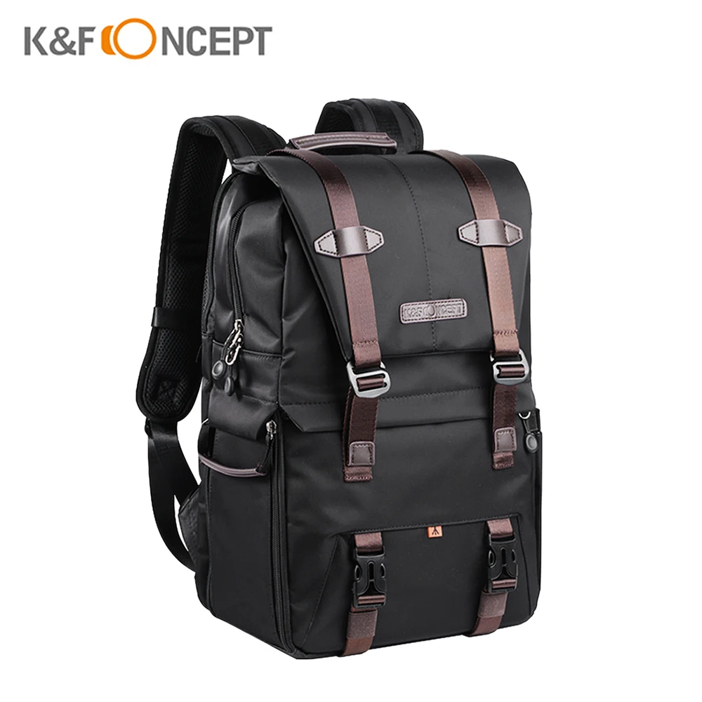 

Рюкзак K & F CONCEPT для камеры, сумка для хранения и съемки, с боковым открытием, для ноутбука, с непромокаемым чехлом, ремни для штатива