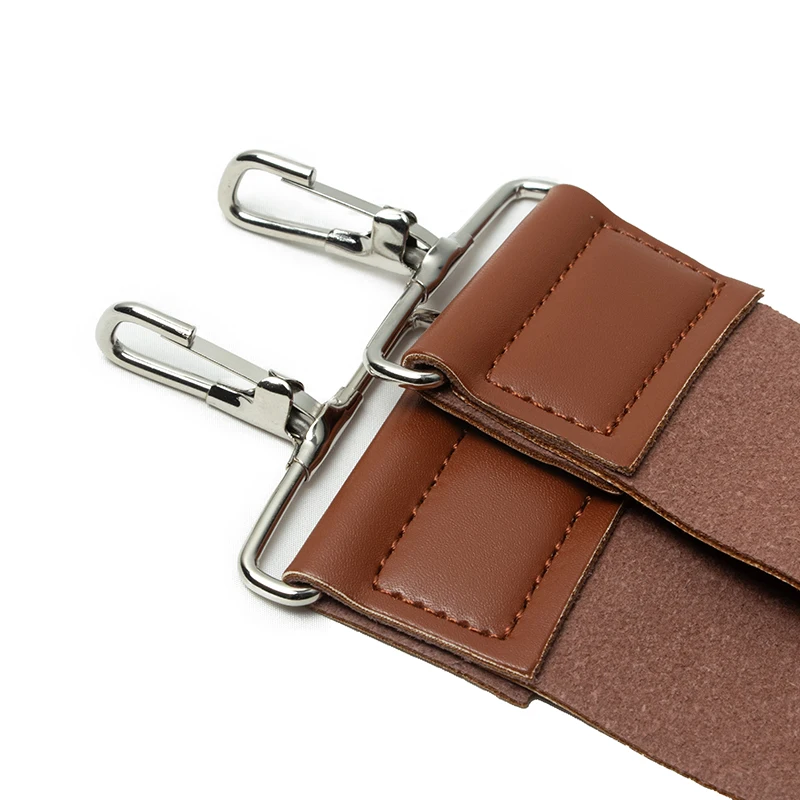 قطعة واحدة من حزام شحذ الجلد الفاخر، مبراة سكين فعالة قابلة للطي، حزام تلميع للحلاق، قابل للتعديل ومتين #3