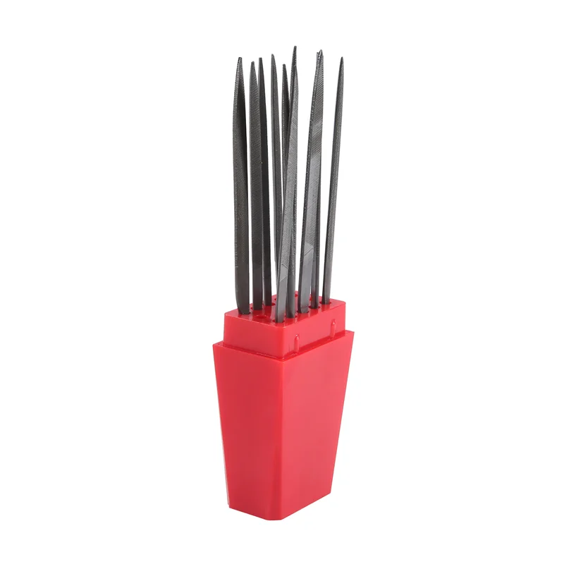

ABUF-10Pcs Small Needle Files Set 140Mm Jewelry Tools Beading Hobby Crafts Carving Repair Cutting Tool