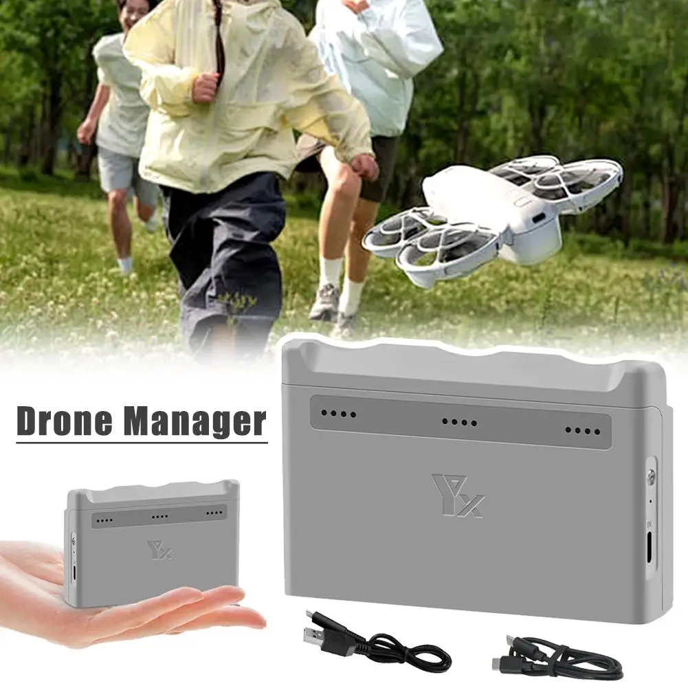 

For DJI NEO Two-way Charging Hub Drone Battery Charger Butler Power Bank Charging 2 Batteries for DJI NEO Drone Accessories G1D4